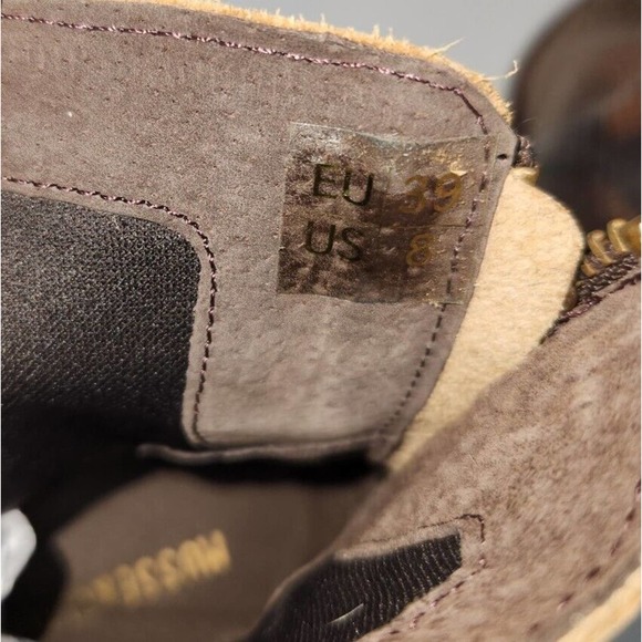 Musse and Cloud Millie Brown Snake Print Boots Women's Shoe Size 8 (39) - Picture 5 of 5